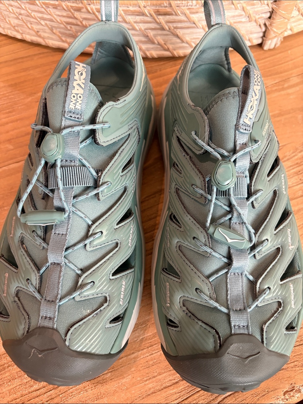 Hoka One One Women's Sage Green Trail Sandals